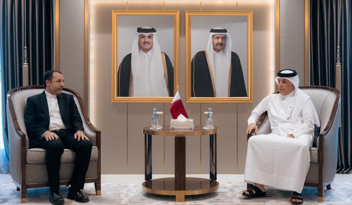 HH the Amir Receives Written Message from Iranian President